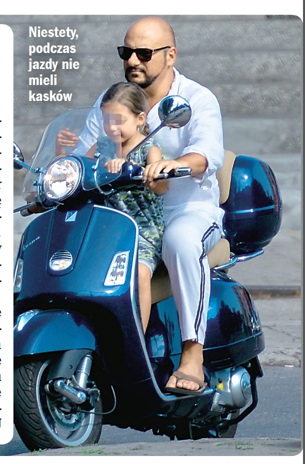 Piotr Gąsowski z córką (Źródło: Życie na Gorąco) Piotr Gąsowski z córką (Źródło: Życie na Gorąco)