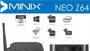 Minix NEO Z64 W − najmniejszy komputer PC