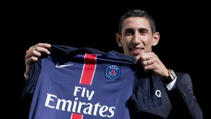 Angel di Maria podczas oficjalnej prezentacji w nowym klubie