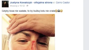 Justyna Kowalczyk na Facebooku