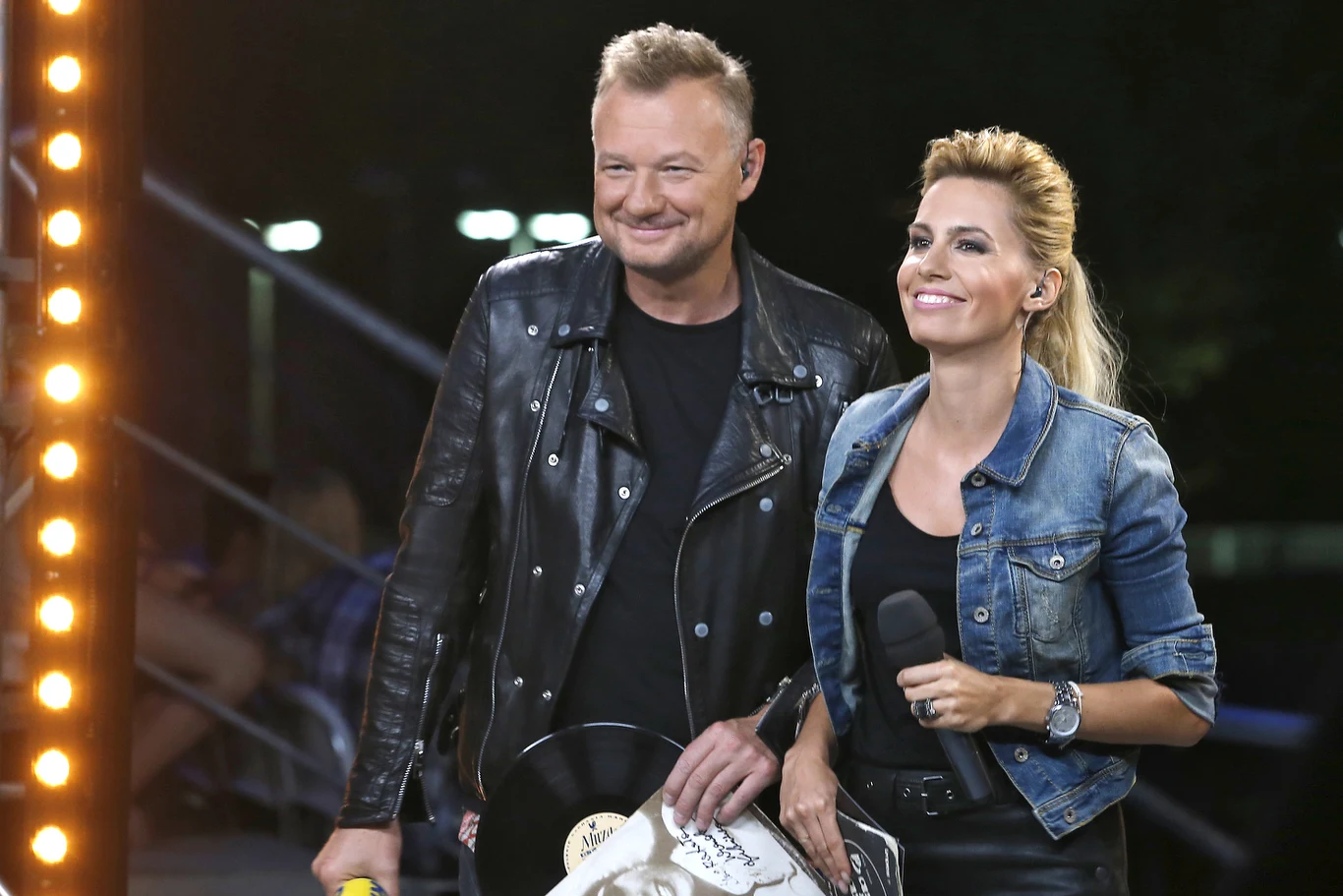 Koncert poprowadzili Darek MAciborek i Agnieszka Popielewicz