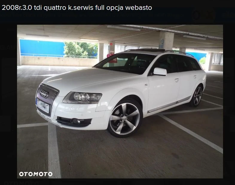 Z zewnątrz samochód prezentuje się nienagannie Z zewnątrz samochód prezentuje się nienagannie