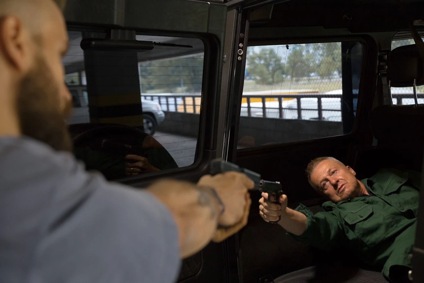 Piotr Stramowski i Bogusław Linda, fot. Andrzej Bołdaniuk