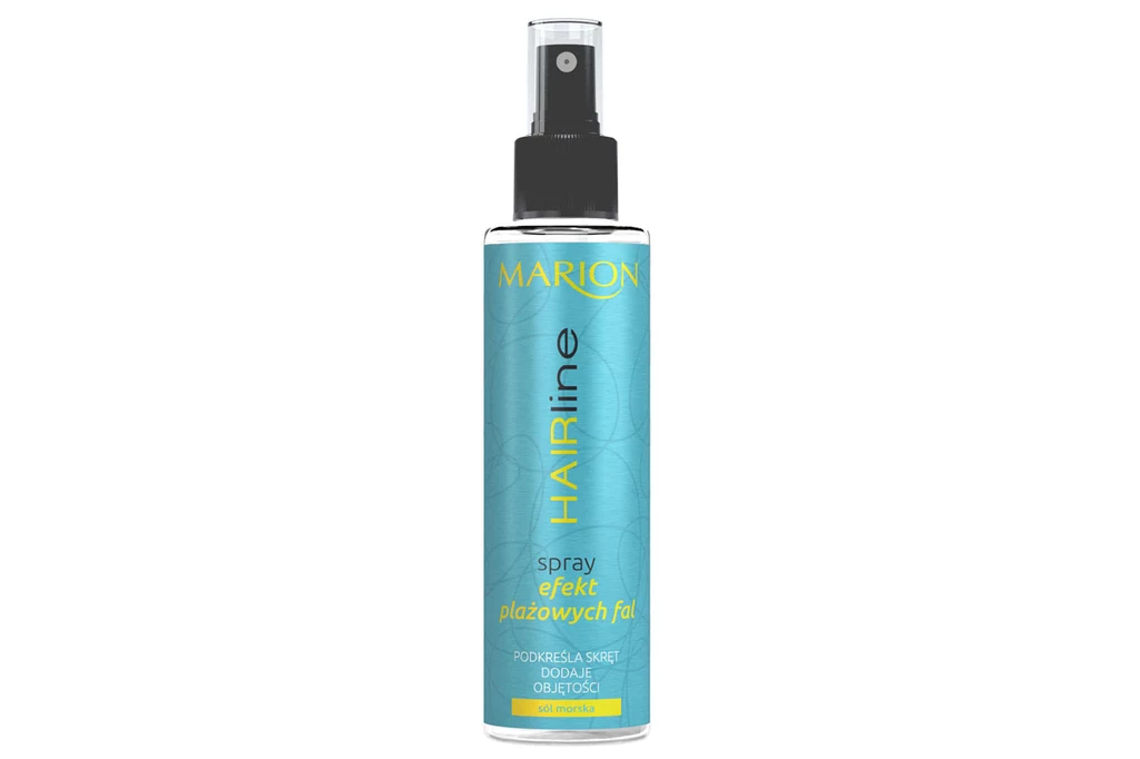 Spray efekt plażowych fal  z serii HAIRline firmy Marion