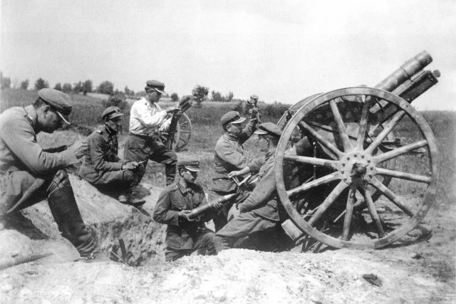 Polscy artylerzyści w lecie 1920 roku