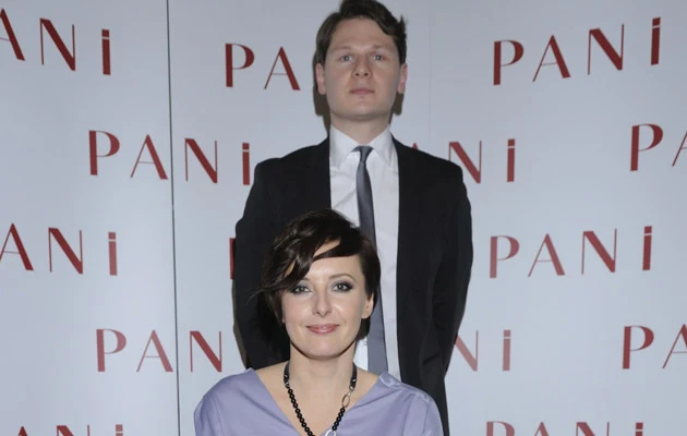 Monika Kuszyńska z mężem