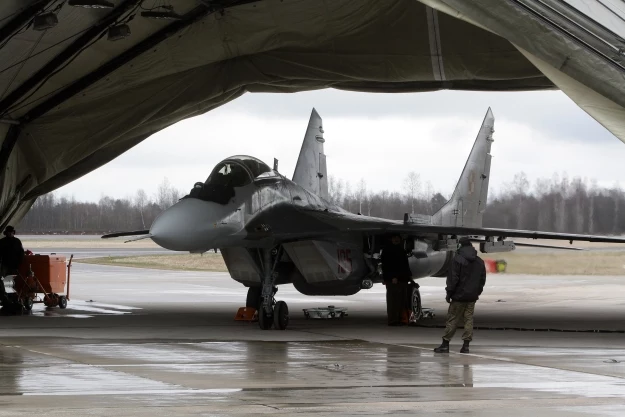 Polski MiG-29 na Litwie