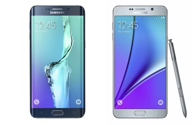 Galaxy S6 edge+ i Galaxy Note5