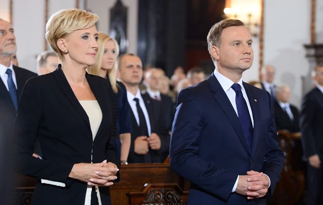 Agata Kornhauser-Duda i Andrzej Duda