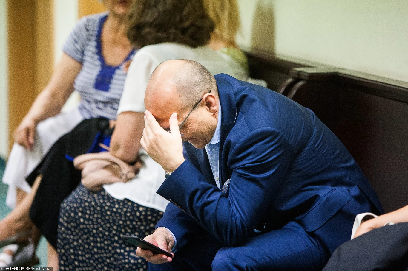 Kazimierz i Isabel Marcinkiewiczowie w sądzie Kazimierz i Isabel Marcinkiewiczowie w sądzie