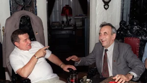 Sierpień 1989: Lech Wałęsa i Tadeusz Mazowiecki 