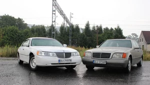 Starcie tytanów. Lincoln Town Car czy Mercedes klasy S?