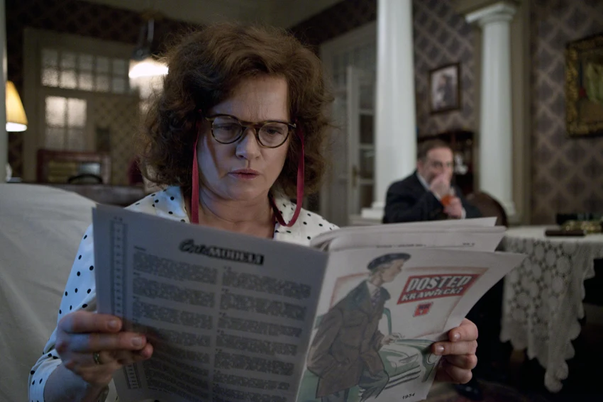 Katarzyna Figura w filmie "Panie Dulskie"