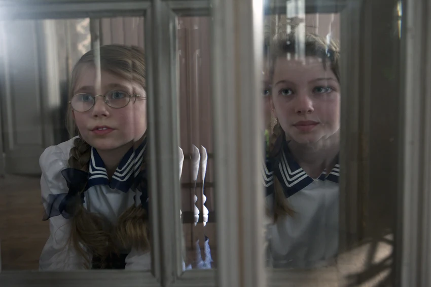 Malina Masłowska i Justyna Zielska w filmie "Panie Dulskie"
