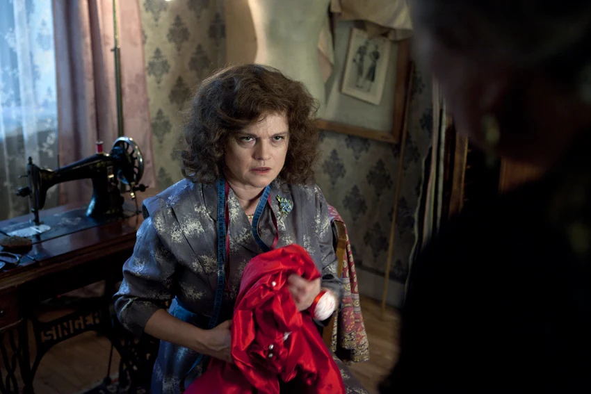 Katarzyna Figura w filmie "Panie Dulskie"