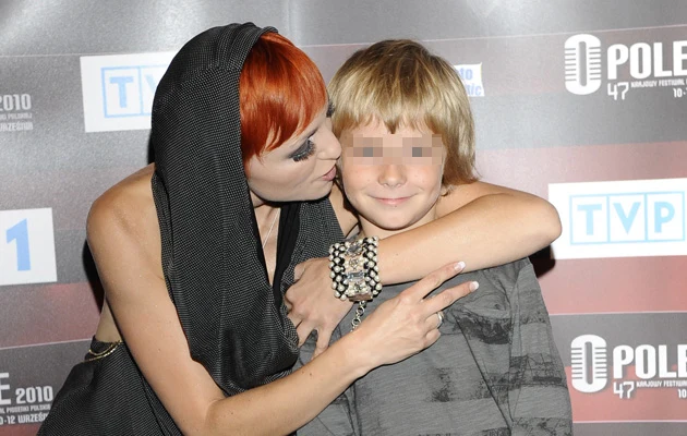 Ania Wyszkoni z synem (2010 r.) Ania Wyszkoni z synem (2010 r.)