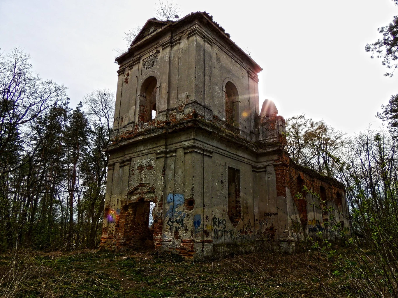 Kościół z 1785 r. Kościół z 1785 r.