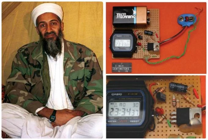 Osama bin Laden dobrze wiedział, że Casio F-91W to "bombowy" zegarek