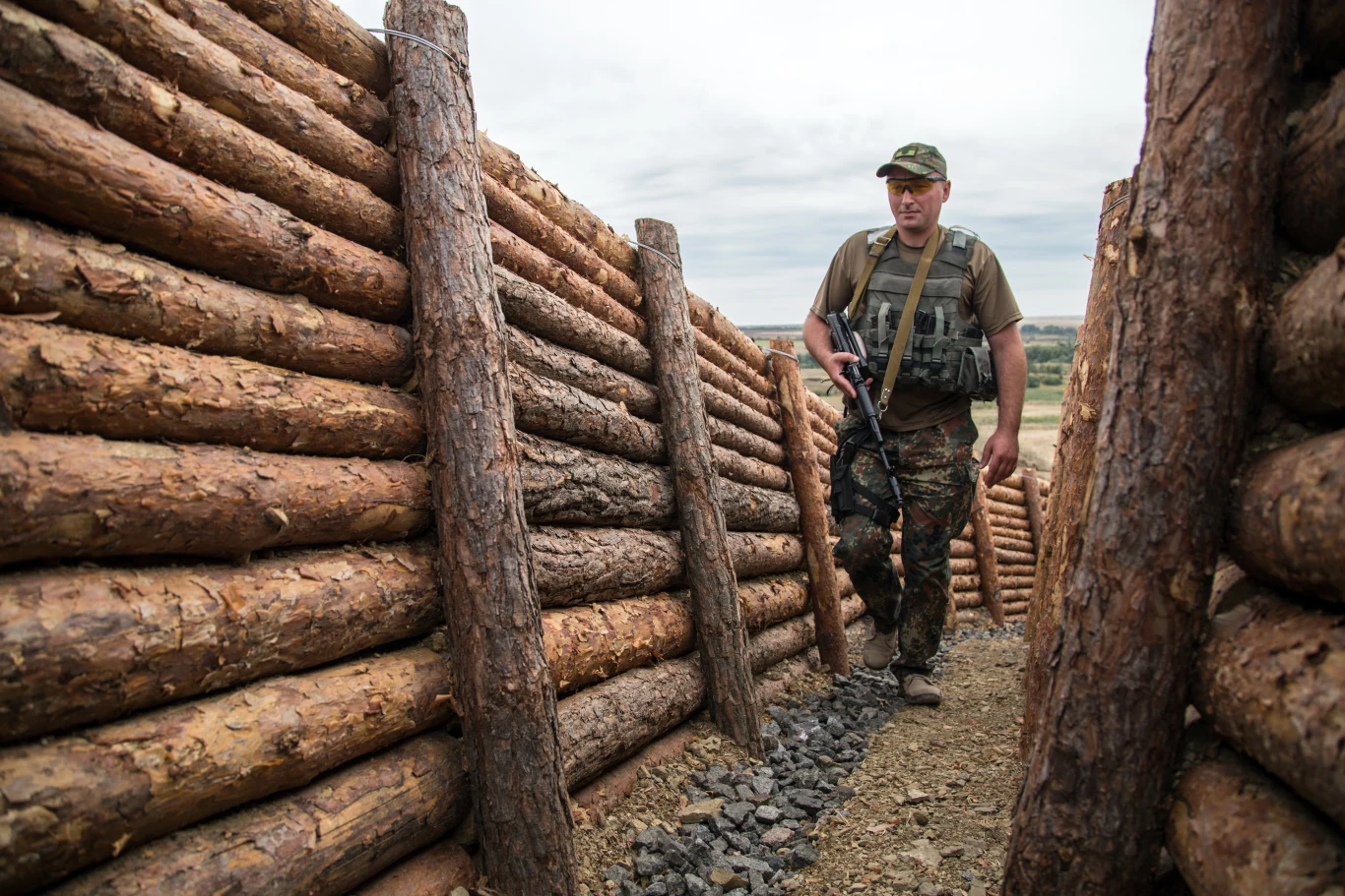 Fortyfikacje na wschodzie Ukrainy