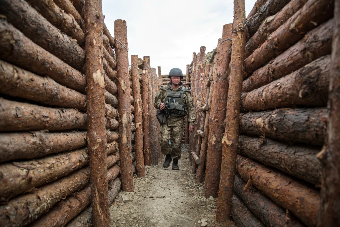 Fortyfikacje na wschodzie Ukrainy