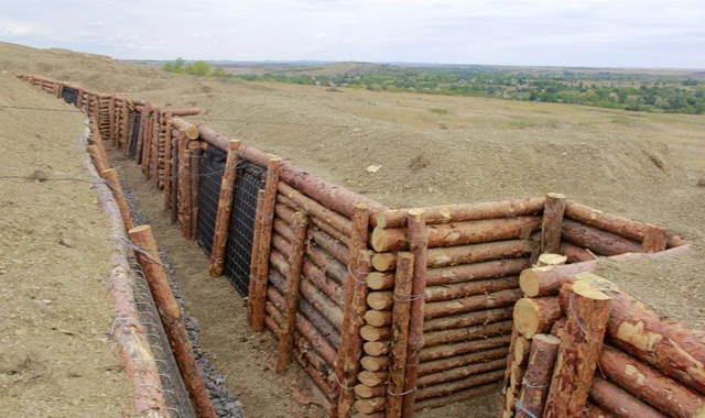 Fortyfikacje na wschodzie Ukrainy