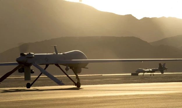 MQ-1 oraz MQ-9.  Fot. U.S. Air Force photo/Airman 1st Class Christian Clausen