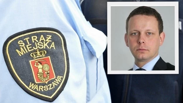 Tydzień po pijackim wybryku Łukasz Pawełek nadal skarbnikiem PO, fot. Straż miejska