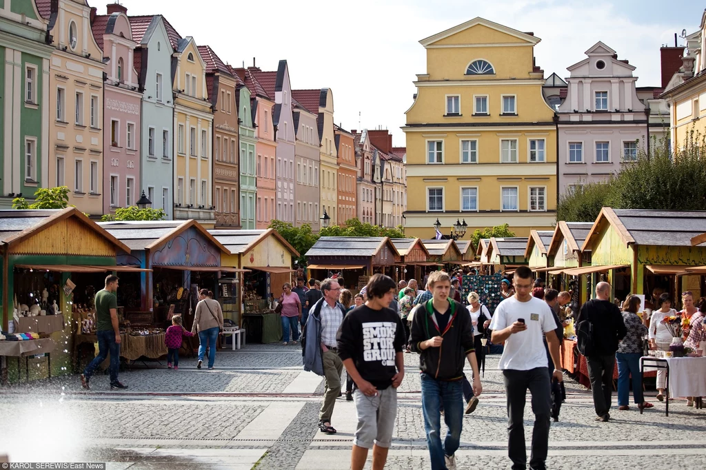 Rynek w Bolesławcu/fot. K. Serewis