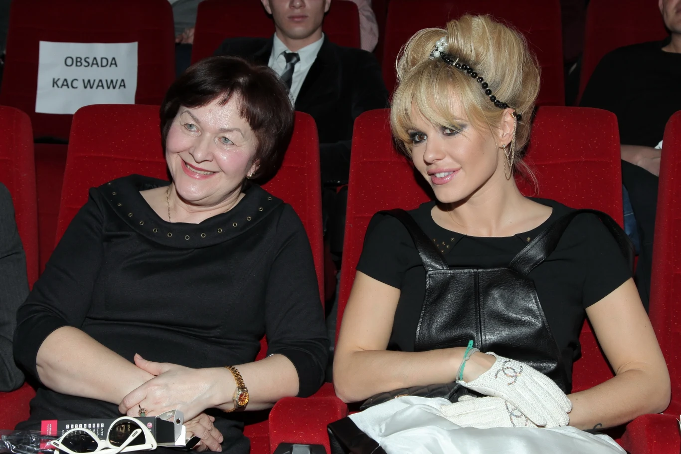 Doda z mamą Wandą Doda z mamą Wandą