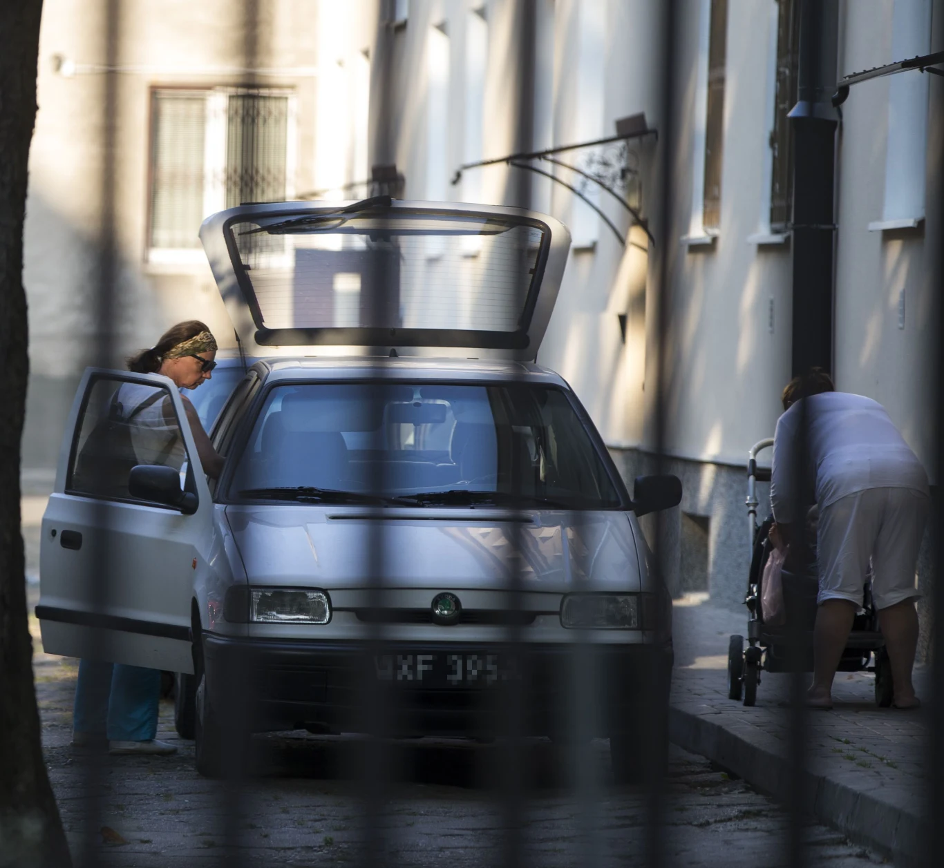 Barbara Sienkiewicz z bliźniakami Barbara Sienkiewicz z bliźniakami