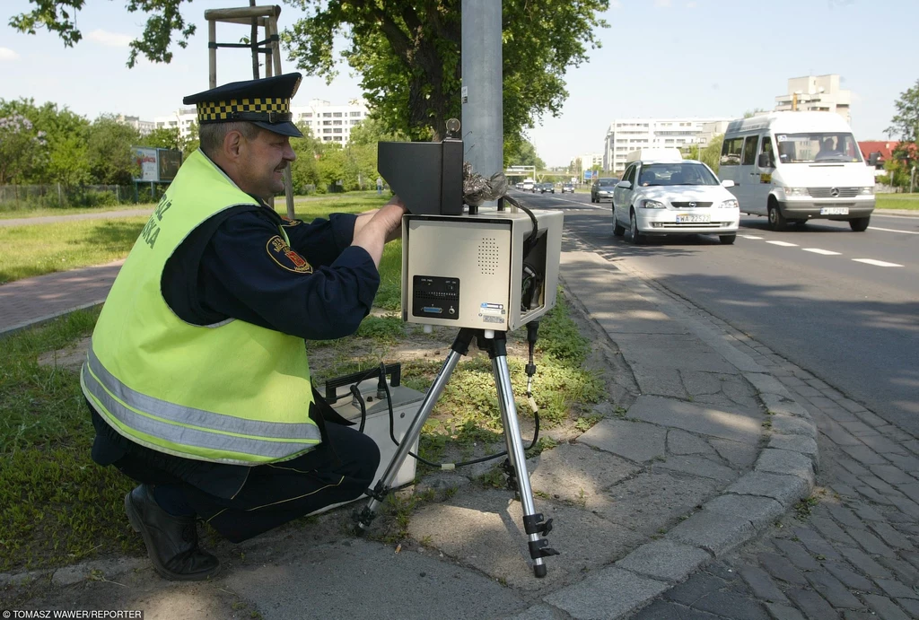 W obronie uprawnień do używania fotoradarów stanął m.in  komendant Straży Gminnej w Człuchowie