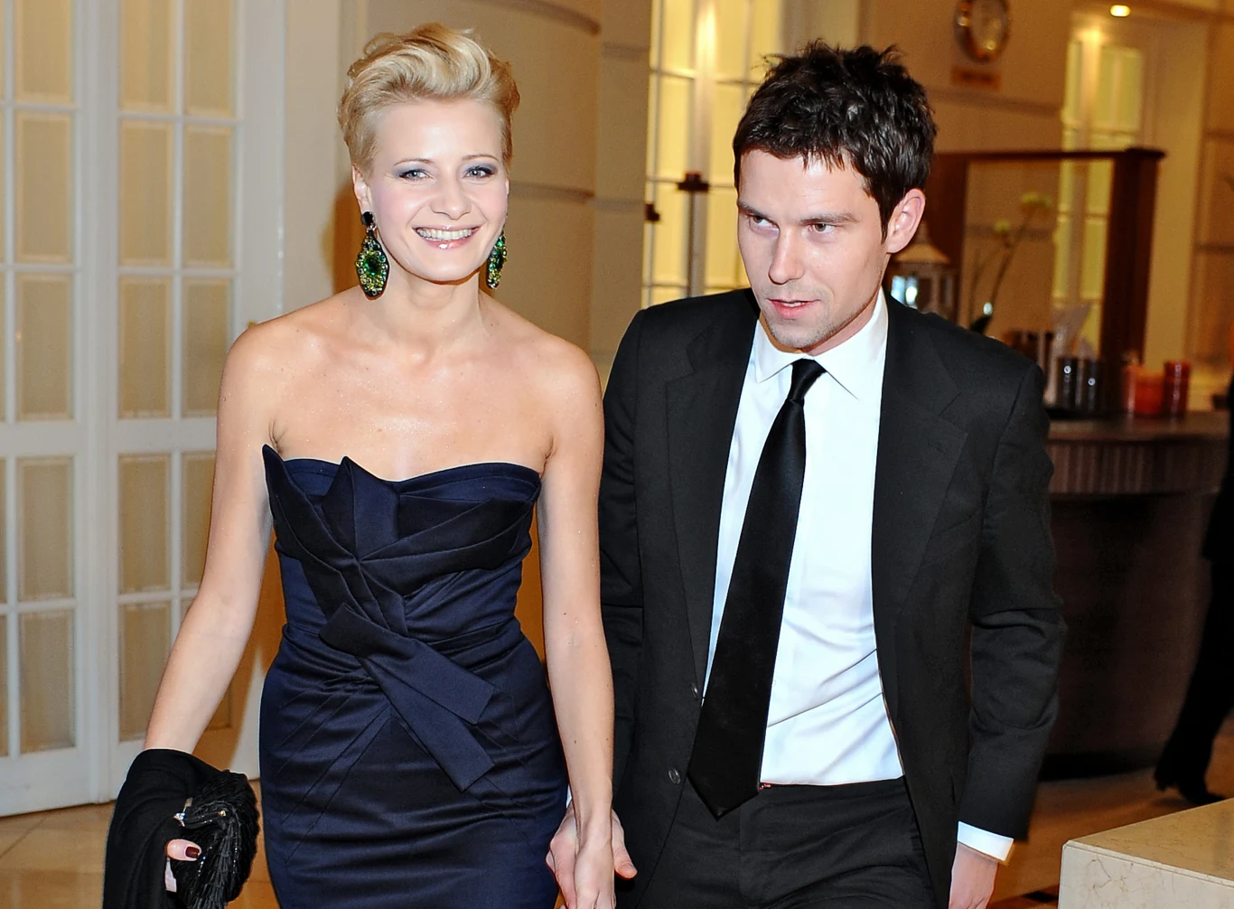 Małgorzata Kożuchowska z mężem Bartłomiejem Wróblewskim Małgorzata Kożuchowska z mężem Bartłomiejem Wróblewskim