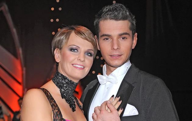 Otylia Jędrzejczak i Sławek Turski w "Tańcu z gwiazdami"