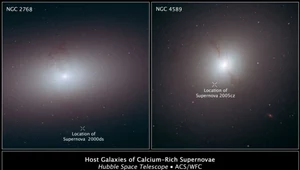 Supernowe poza swoimi macierzystymi galaktykami uchwycone przez teleskop Hubble'a