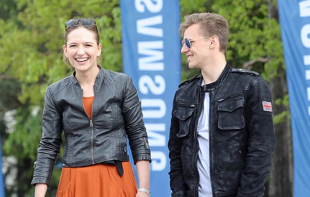 Anna Cieślak z narzeczonym Anna Cieślak z narzeczonym