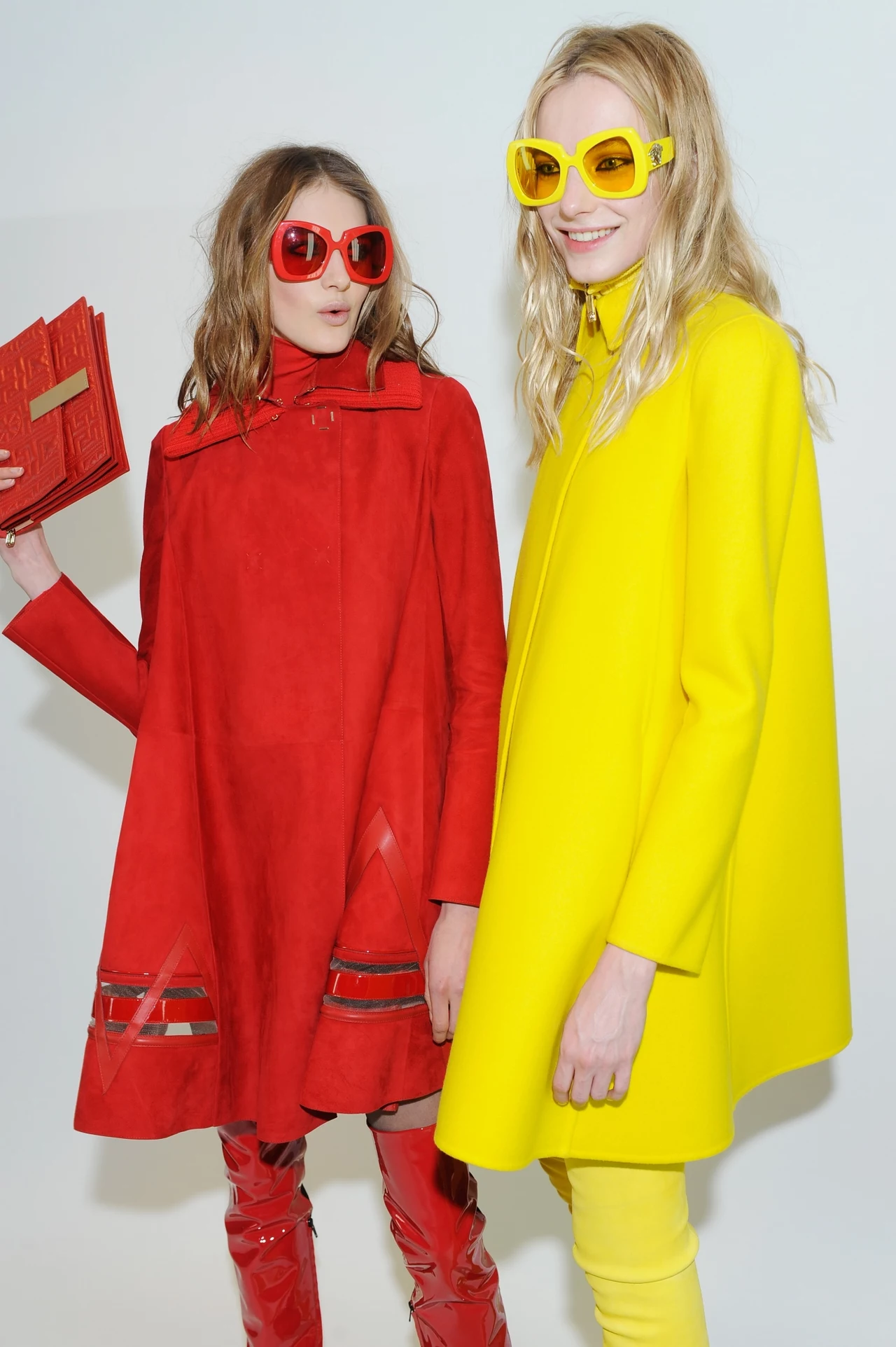 Backstage pokazu Versace Backstage pokazu Versace