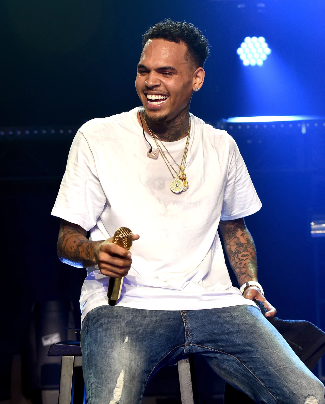 Chris Brown zrobił sobie na głowie tatuaż