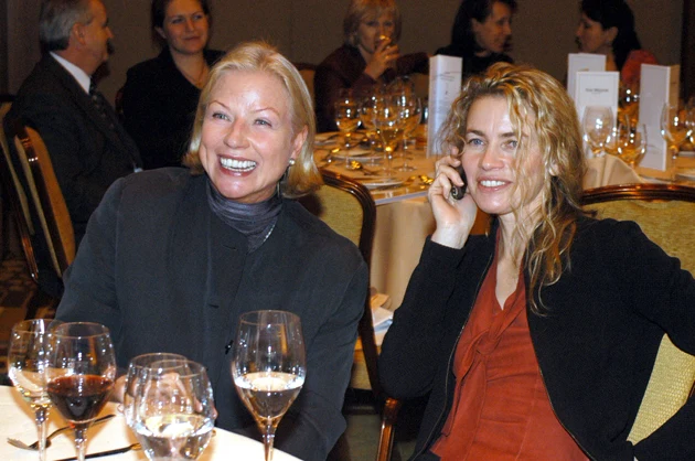 Bożena Dykiel w towarzystwie Lidii Popiel Bożena Dykiel w towarzystwie Lidii Popiel