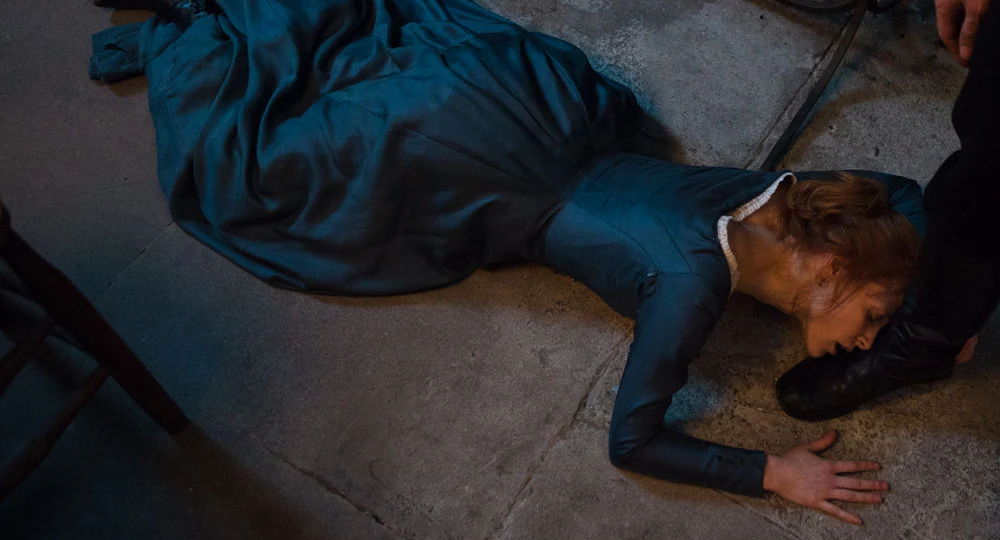 Jessica Chastain w filmie "Panna Julia"