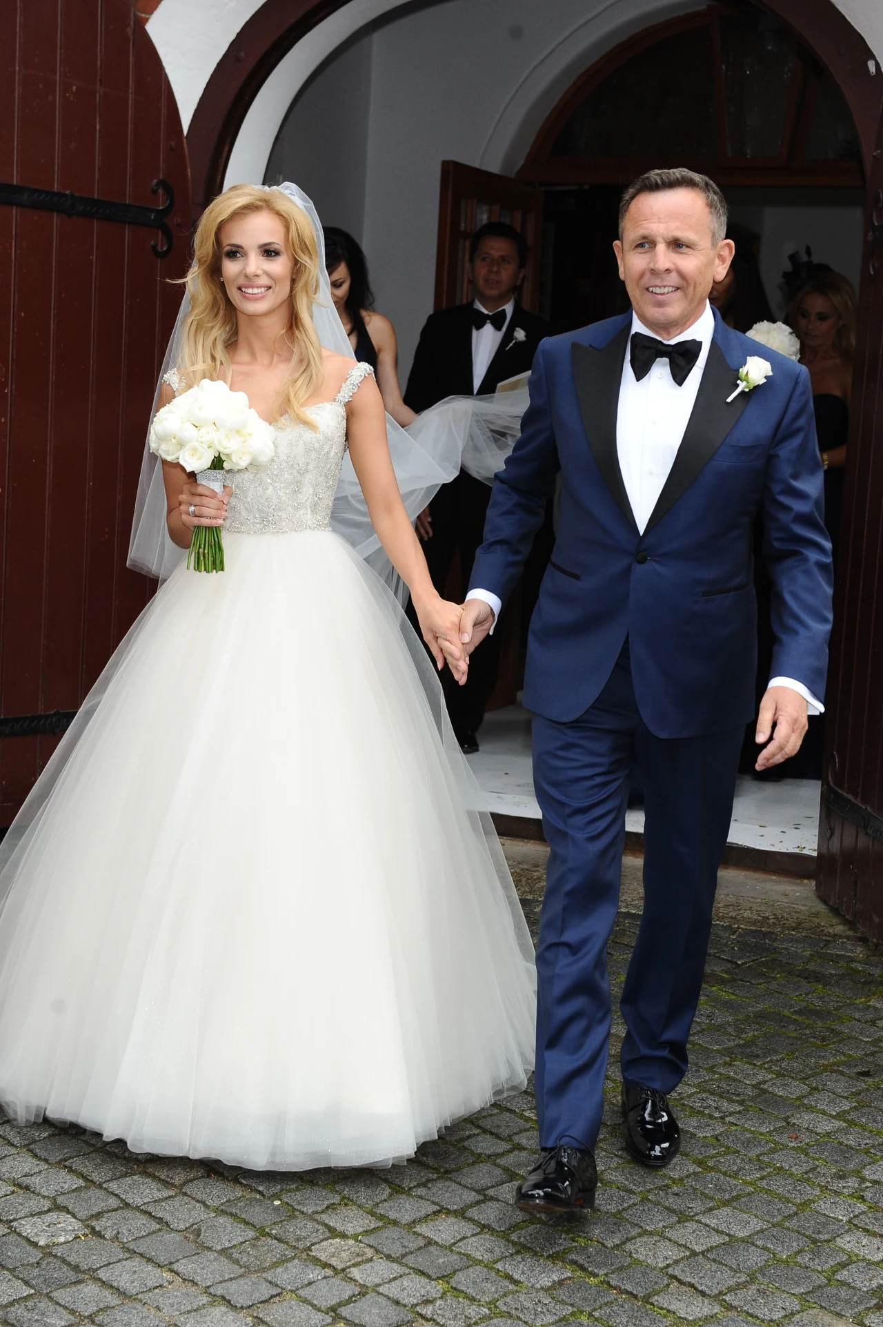 Izabela Janachowska w dniu ślubu Izabela Janachowska w dniu ślubu