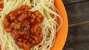 Wołowo - jarzynowe spaghetti 