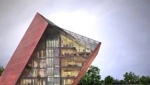 Wizualizacja Muzeum II Wojny Światowej, Studio Architektoniczne "Kwadrat"