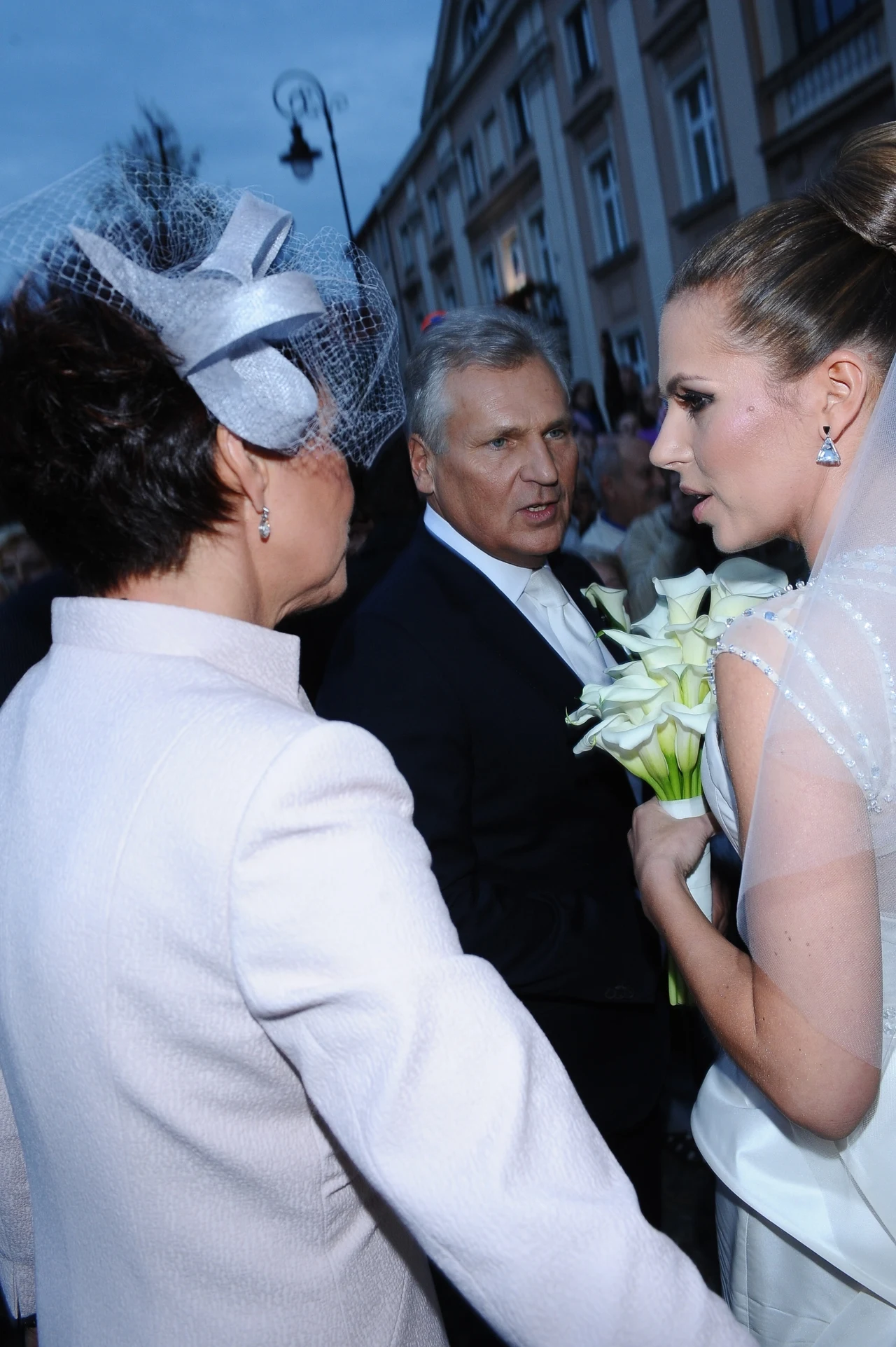 Aleksandra Kwaśniewska z rodzicami Aleksandra Kwaśniewska z rodzicami