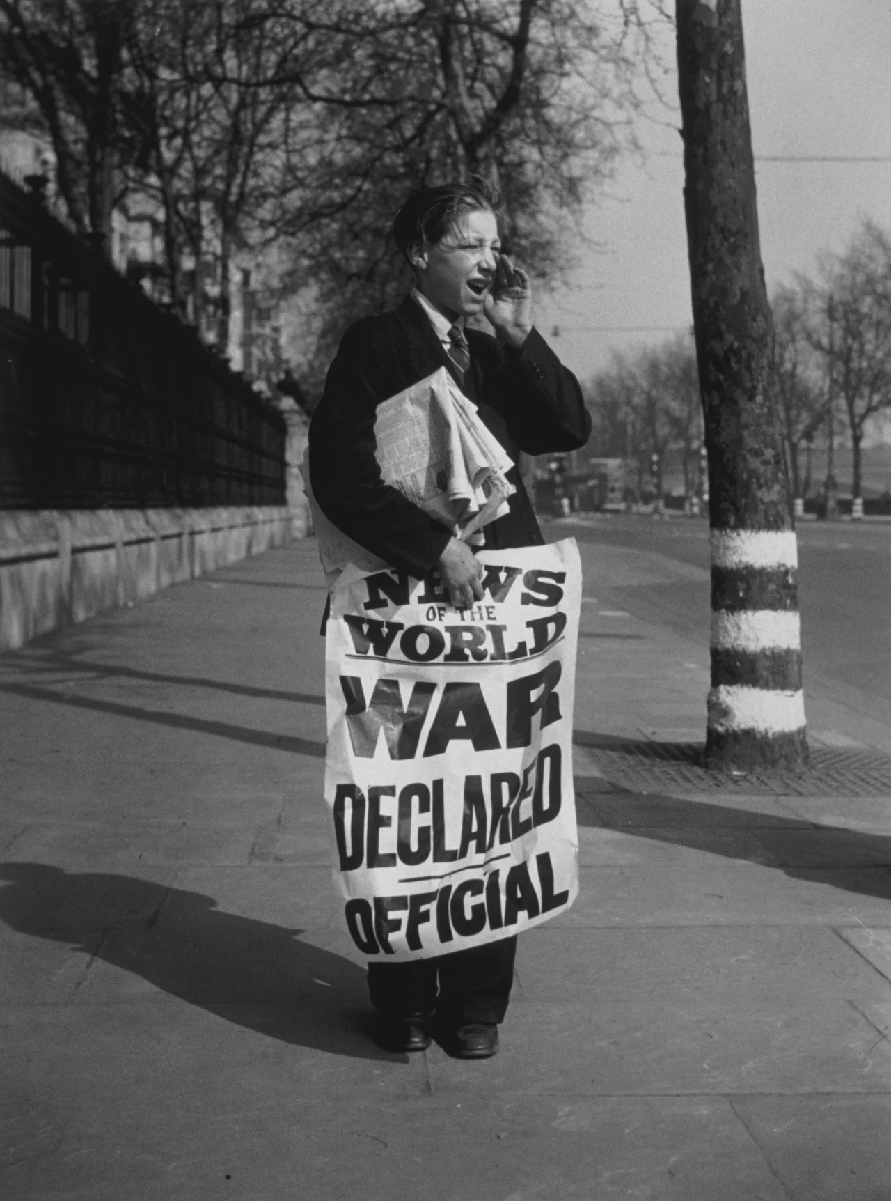 Londyn, wrzesień 1939. Wypowiedzenie wojny