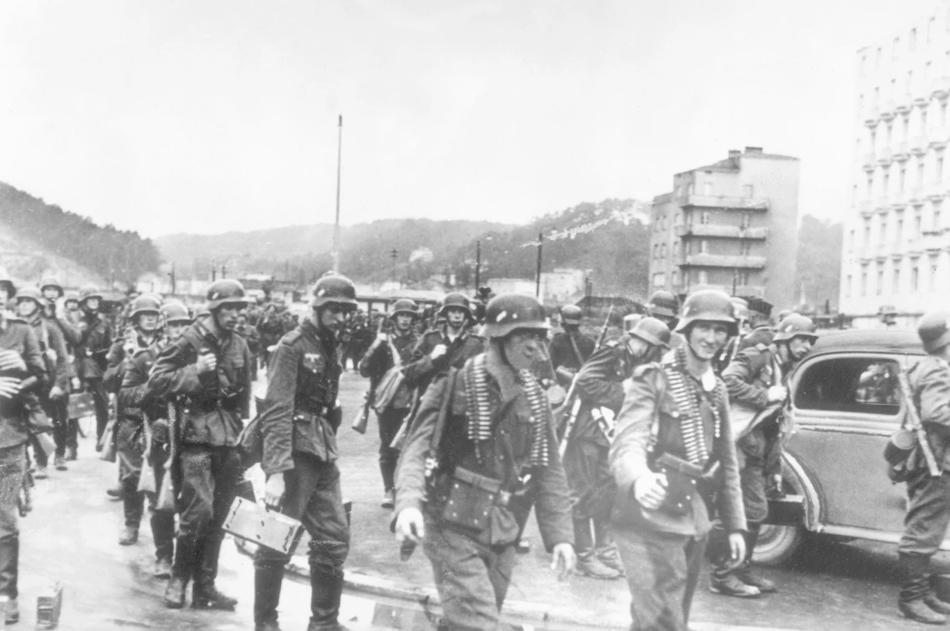 Wrzesień 1939 r. Wojska niemieckie wkraczają do Gdyni