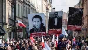 Manifestacja z okazji Narodowego Dnia Żołnierzy Wyklętych w Krakowie 