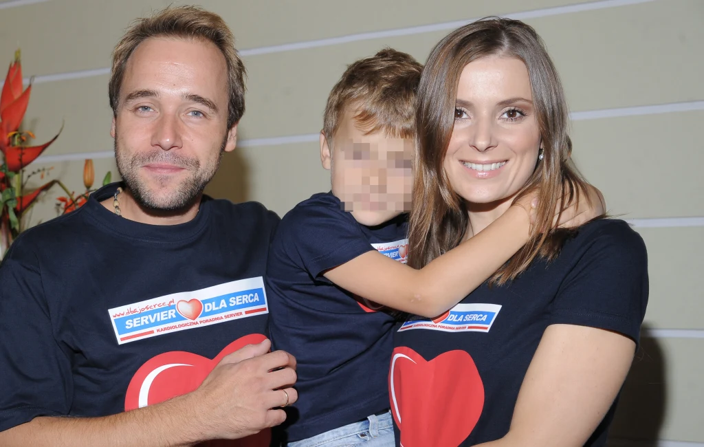 Łukasz Nowicki, Halina Mlynkova z synem Piotrem