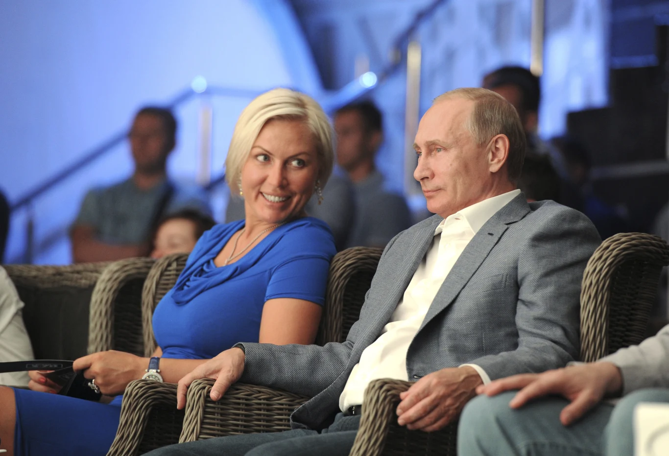 Władimir Putin i Natalia Ragozina