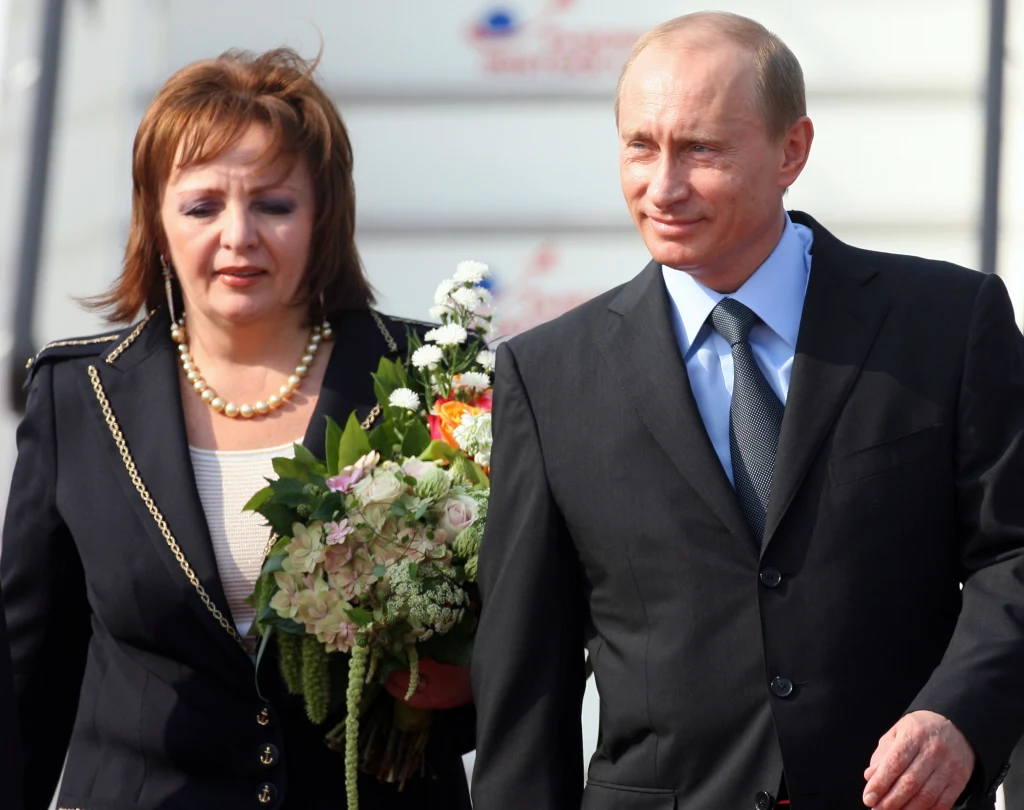 Putin w towarzystwie byłej żony Ludmiły Putin w towarzystwie byłej żony Ludmiły