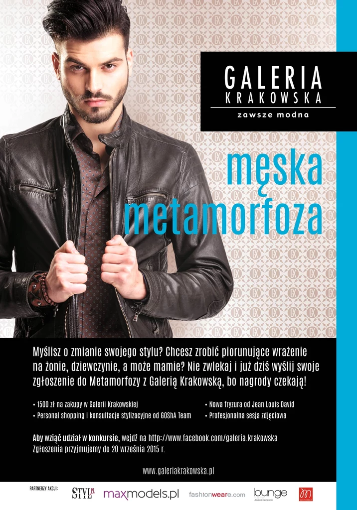 Męska Metamorfoza w Galerii Krakowskiej